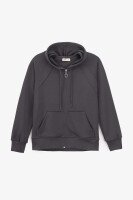 Кофта однотонная для девочки ADK 2983 128 см Графитовый (2000990721402W)  Фото №4