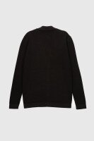 Кофта однотонная мужская MCL 33663 2XL Черный (2000990104526D)  Фото №7