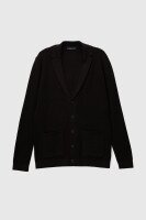 Кофта однотонная мужская MCL 33663 2XL Черный (2000990104526D)  Фото №6