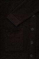 Кофта однотонная мужская MCL 33663 2XL Черный (2000990104526D)  Фото №9