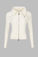 Кофта однотонна жіноча On me 2010 One Size Молочний (2000990337542D)  Фото №7