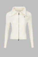 Кофта однотонна жіноча On me 2010 One Size Молочний (2000990337542D)  Фото №7