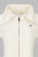 Кофта однотонна жіноча On me 2010 One Size Молочний (2000990337542D)  Фото №8