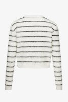 Кофта с узором женская 4627 One Size Бело-черный  Фото №7