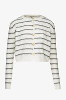 Кофта с узором женская 4627 One Size Бело-черный  Фото №5