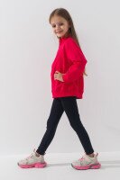 Кофта с принтом для девочки Ecrin 4763 128 см Малиновый (2000990721945D)  Фото №2