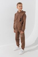 Кофта с принтом для мальчика Waxmen 7223 146 см Коричневый  Фото №2