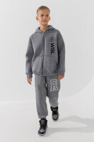 Кофта с принтом для мальчика Waxmen 7223 152 см Серый  Фото №0