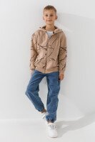 Кофта з візерунком для хлопчика Waxmen 7235 128 см Бежевий  Фото №0