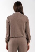 Кофта жіноча 2408-K 2XL Коричневий (2000990436917D)  Фото №3