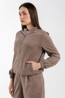 Кофта жіноча 2408-K 2XL Коричневий (2000990436917D)  Фото №1