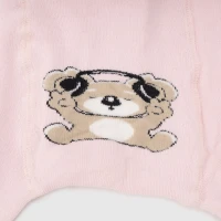 Колготы для девочки Ceburahka Мишка 0-1 год Розовый (2000990258403D)  Фото №0