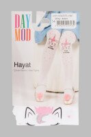 Колготы с принтом для девочки Day Mod Silmi 50Den 3-4 года Белый (2000990704566A)  Фото №1
