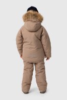 Комбінезон для хлопчика Snowgenius H38-08 куртка + штани на шлейках 116 см Бежевий (2000989630586W)  Фото №0