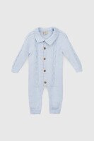 Комбинезон для мальчика Mini Papi 20038 68 см Голубой (2000990746436D)  Фото №0