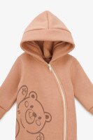 Комбинезон утепленный детский Baby Life 2205 62 см Бежевый  Фото №0