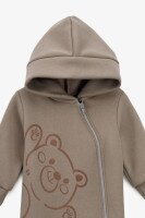 Комбинезон утепленный детский Baby Life 2205 62 см Серый  Фото №0