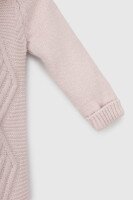 Комбинезон Unisex вязка дитячий Mini Papi 21006 Пудровий (2000990101198D)  Фото №4