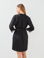 Купить Комплект халат+ночная рубашка Barwa 0305/304 S Черный Артикул: 2000989440338 Миниатюра фотографии № 8