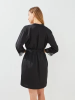 Купить Комплект халат+ночная рубашка Barwa 0305/304 S Черный Артикул: 2000989440338 Миниатюра фотографии № 8