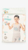 Комплект майка+трусы для мальчика OZKAN 32072 5-6 лет Серый  Фото №6