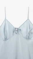 Купити Комплект халат+нічна сорочка жіночий 49156-8 2XL Блакитний Артикул: 2000999476198 Фото мініатюра № 12