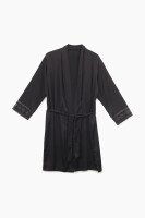 Комплект халат+ночная рубашка Barwa 0305/304 2XL Черный (2000989440376A)  Фото №9