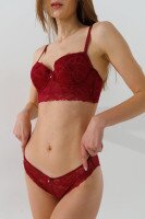 Комплект женский 5038 80B Бордовый  Фото №1
