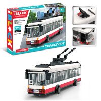 Конструктор дитячий IBLOCK PL-921-378 Тролейбус 273 дет. (6901441503607)