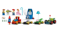 Купити Конструктор LEGO Святкування з Історії Іграшок: потяг і авто для перегонів 43264 206 ел. Різнокольоровий Артикул: 5702017814520 Фото мініатюра № 3