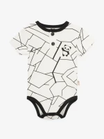 Купити Костюм боді+шорти для хлопчика Mini Papi 26109 3-6 місяців Білий Артикул: 2000999603808 Фото мініатюра № 2