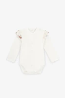 Костюм боді+штани+пов&#039;язка для дівчинки Baby Life 945-1 68 см Рожевий  Фото №4