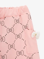 Купити Костюм футболка+шорти для дівчинки Mini Papi 2654 86 см Рожевий Артикул: 2000999604140 Фото мініатюра № 6