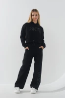 Костюм худі+штани для дівчинки Benini 241141 146 см Чорний (2000990714923W)