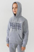Костюм худі+штани для хлопчика Deniz 06104 122 см Сірий  Фото №1