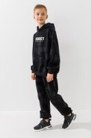 Костюм худі+штани для хлопчика Do La La 93310 116 см Чорний  Фото №4