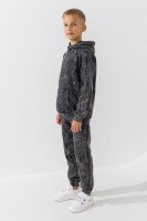 Костюм худи+штаны детский Benini 241138 140 см Серый  Фото №12