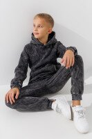 Костюм худи+штаны детский Benini 241138 140 см Серый  Фото №8