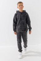 Костюм худи+штаны детский Benini 241138 140 см Серый  Фото №7