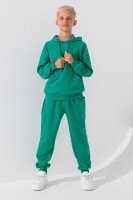 Костюм худи+штаны детский Dinomin DM2401-1 146 см Зеленый (2000990558213D)  Фото №11