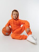 Костюм худи+штаны детский Dinomin DM2401 116 см Оранжевый (2000990557902D)  Фото №10