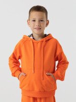 Костюм худи+штаны детский Dinomin DM2401 116 см Оранжевый (2000990557902D)  Фото №11
