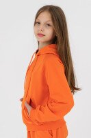 Костюм худи+штаны детский Dinomin DM2401 116 см Оранжевый (2000990557902D)  Фото №7