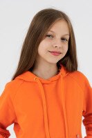 Костюм худи+штаны детский Dinomin DM2401 116 см Оранжевый (2000990557902D)  Фото №5
