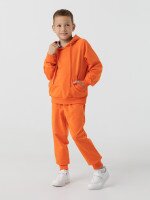 Костюм худи+штаны детский Dinomin DM2401 116 см Оранжевый (2000990557902D)  Фото №15