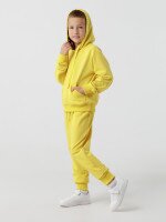 Костюм худи+штаны детский Dinomin DM2401 116 см Желтый (2000990558015D)  Фото №10