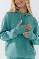 Костюм худі+штани дитячий Waxmen 7141-1 146 см М&#039;ятний  Фото №2