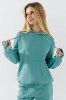 Костюм худі+штани дитячий Waxmen 7141-1 146 см М&#039;ятний  Фото №1