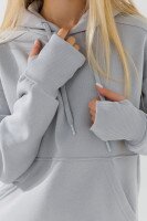 Костюм худі+штани дитячий Waxmen 7141-1 146 см Світло-сірий  Фото №1