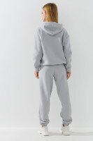 Костюм худі+штани дитячий Waxmen 7141-1 146 см Світло-сірий  Фото №5
